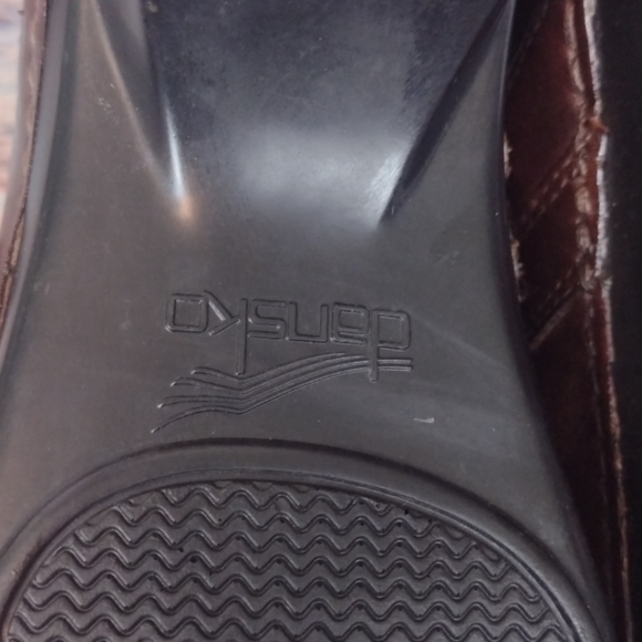 Dansko leather brown clogs size 38 - Picture 7 of 7